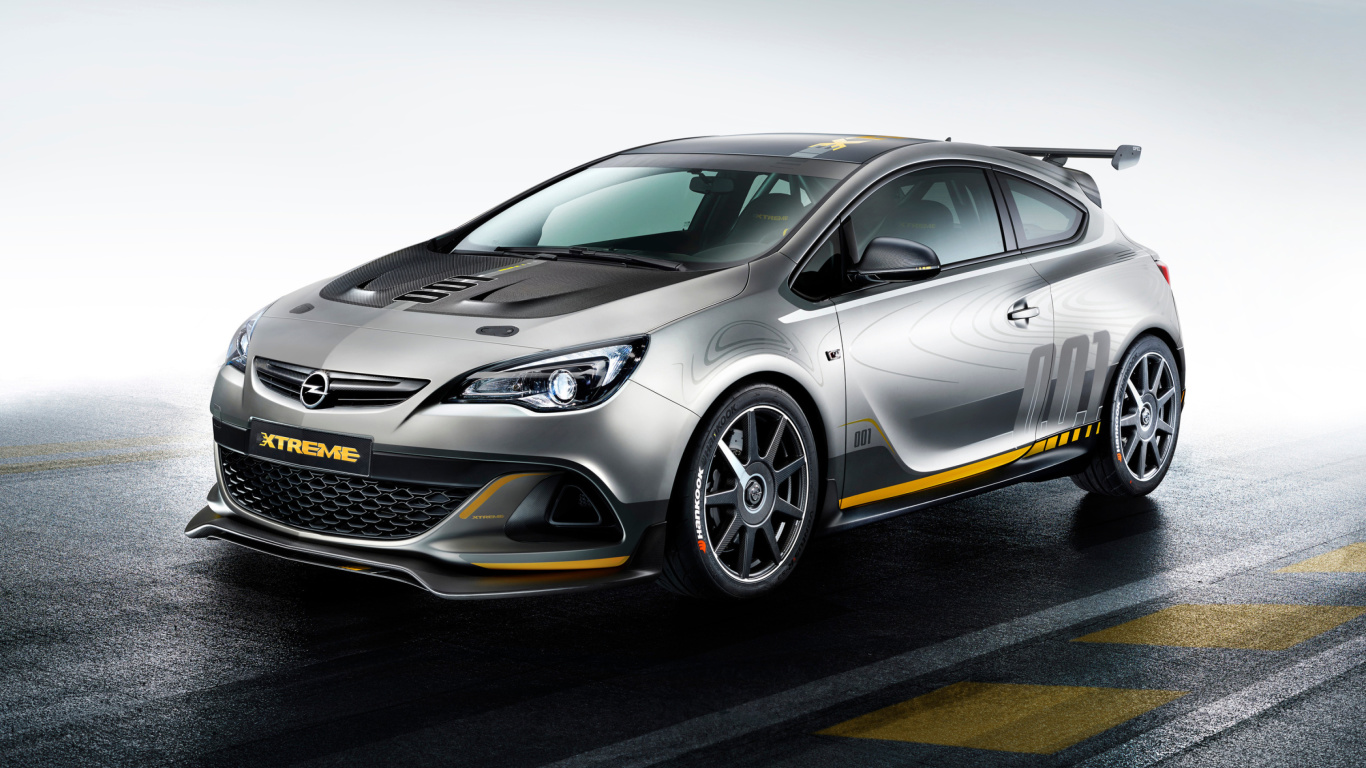 Opel Astra OPC Extreme wallpaper 1366x768