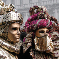 Обои Venice Carnival Mask 208x208