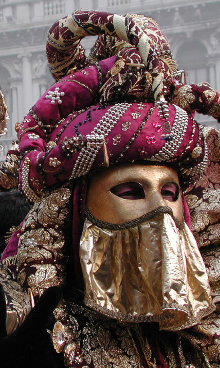 Screenshot №1 pro téma Venice Carnival Mask 768x1280