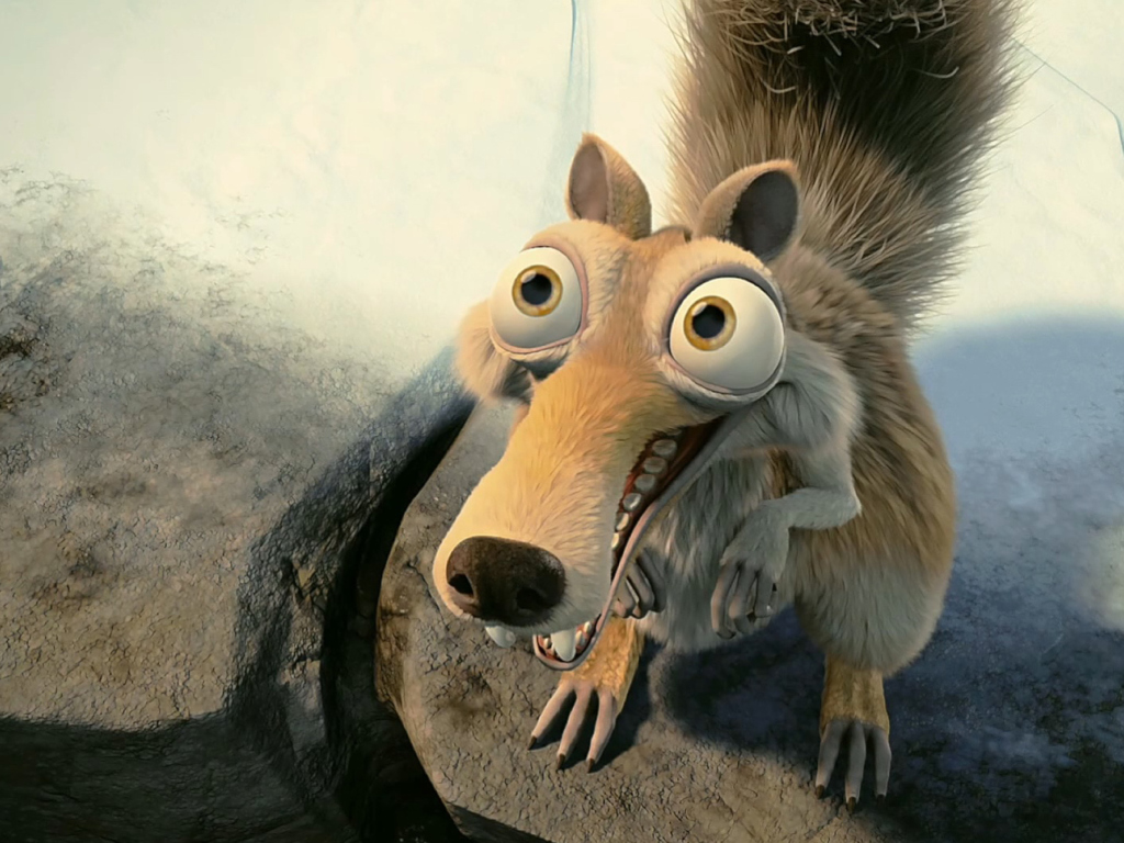 Screenshot №1 pro téma Scrat In Love Ice Age 1024x768