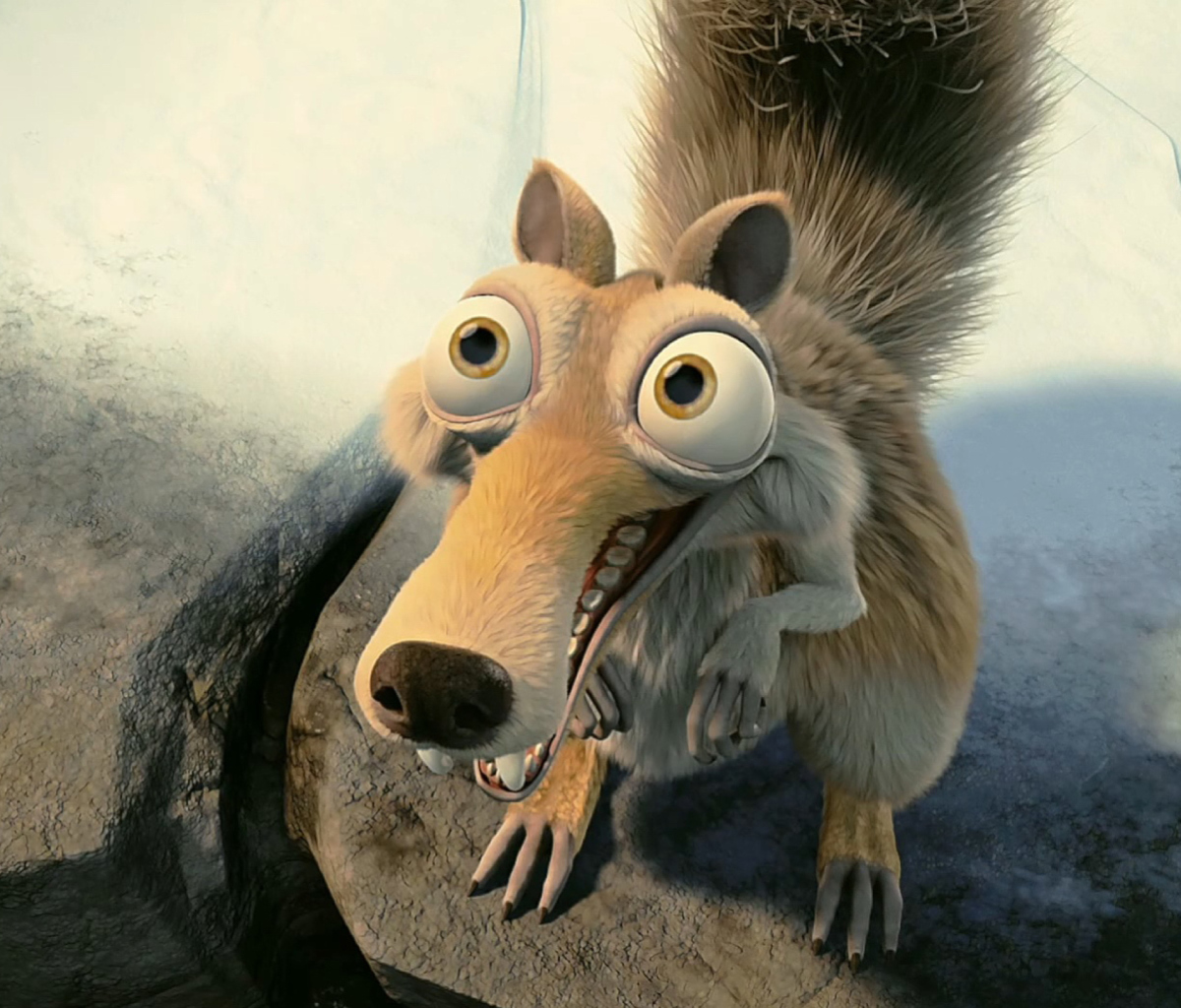 Screenshot №1 pro téma Scrat In Love Ice Age 1200x1024