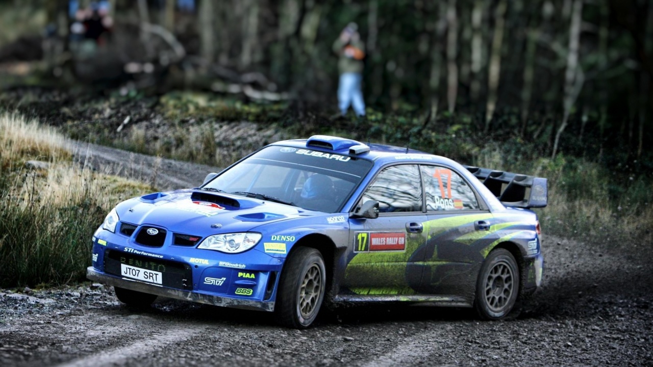 Fondo de pantalla Subaru Impreza WRX STI 1280x720