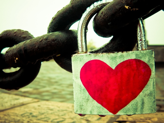 Screenshot №1 pro téma Love Lock 640x480