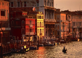 Atardecer Venecia sfondi gratuiti per cellulari Android, iPhone, iPad e desktop