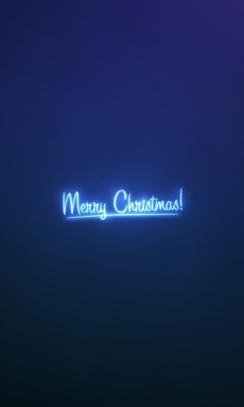 Обои We Wish You a Merry Christmas 480x800