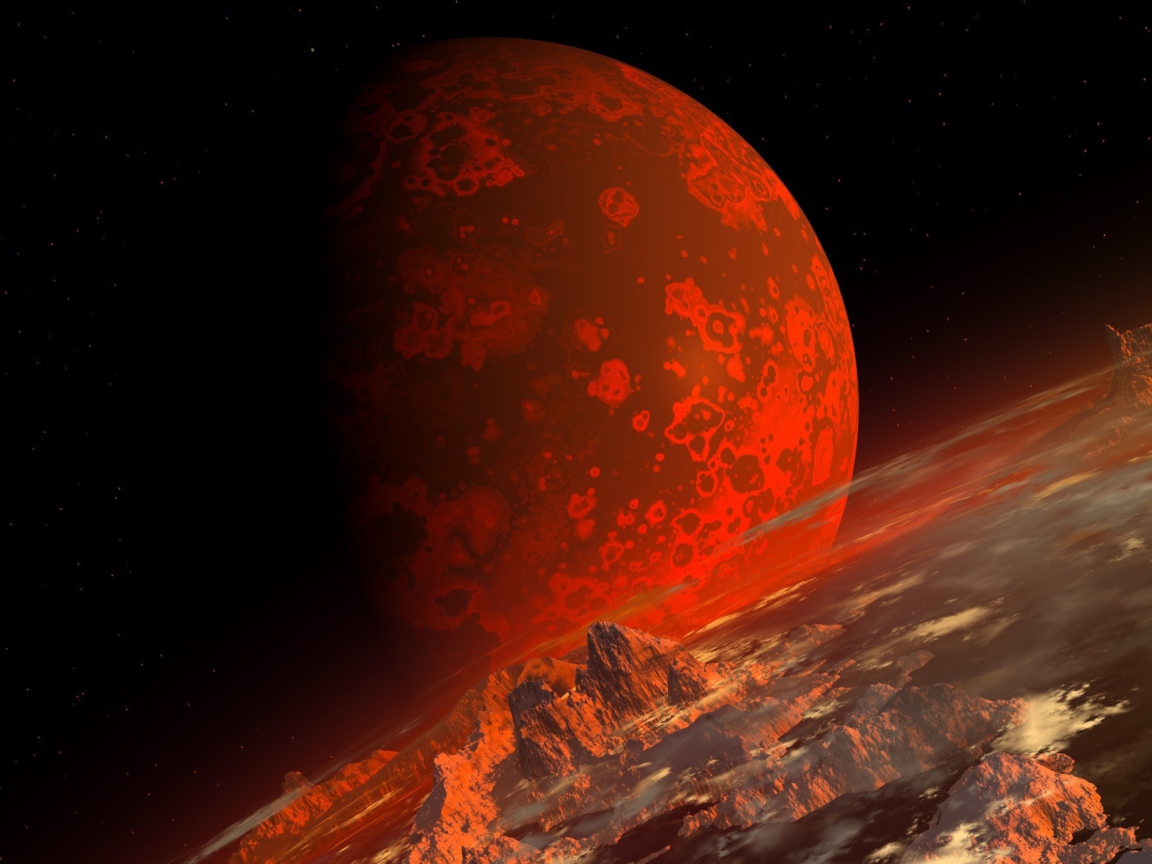 Screenshot №1 pro téma Red Planet 1152x864