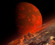 Screenshot №1 pro téma Red Planet 176x144