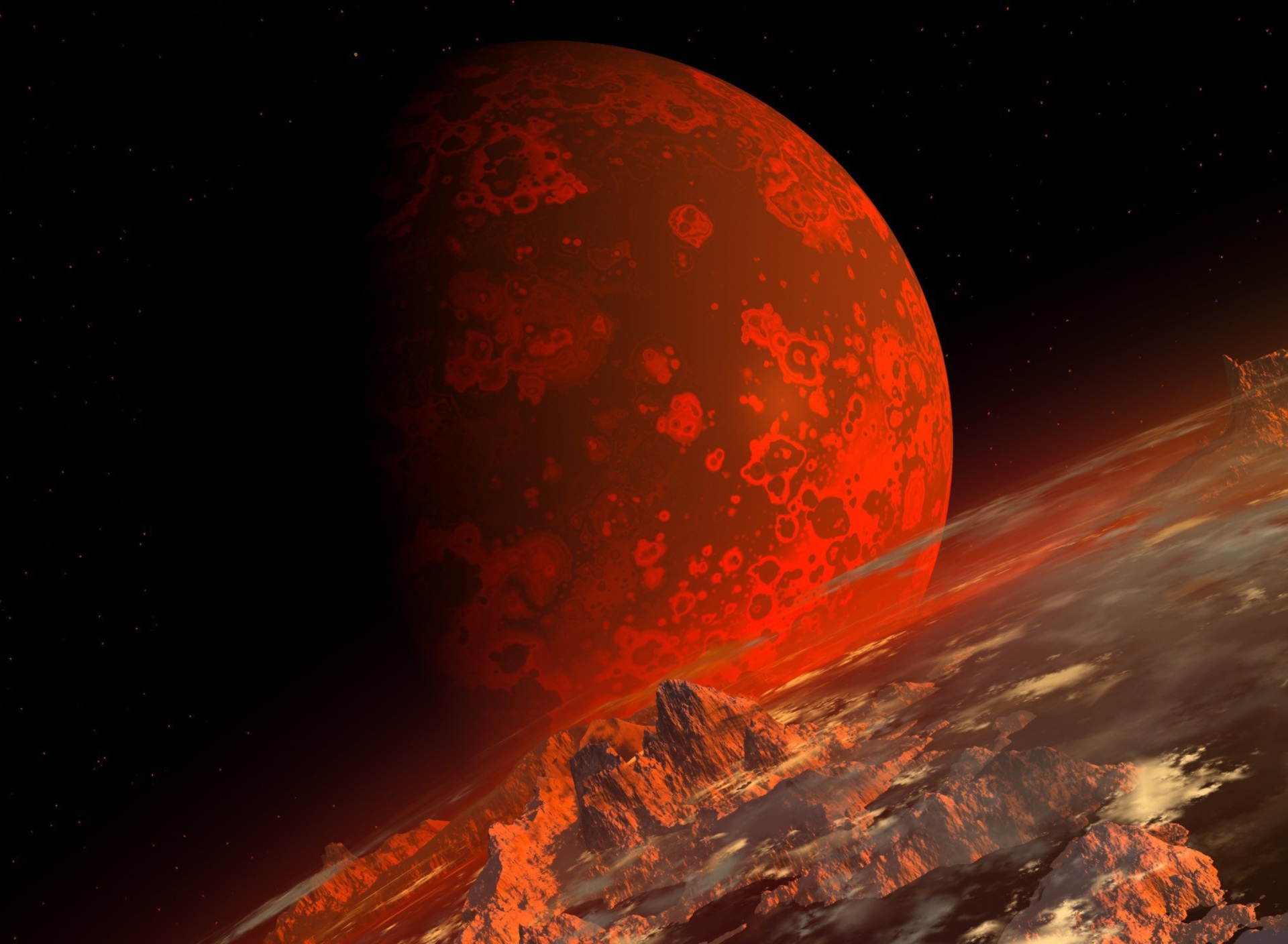 Red Planet wallpaper 1920x1408