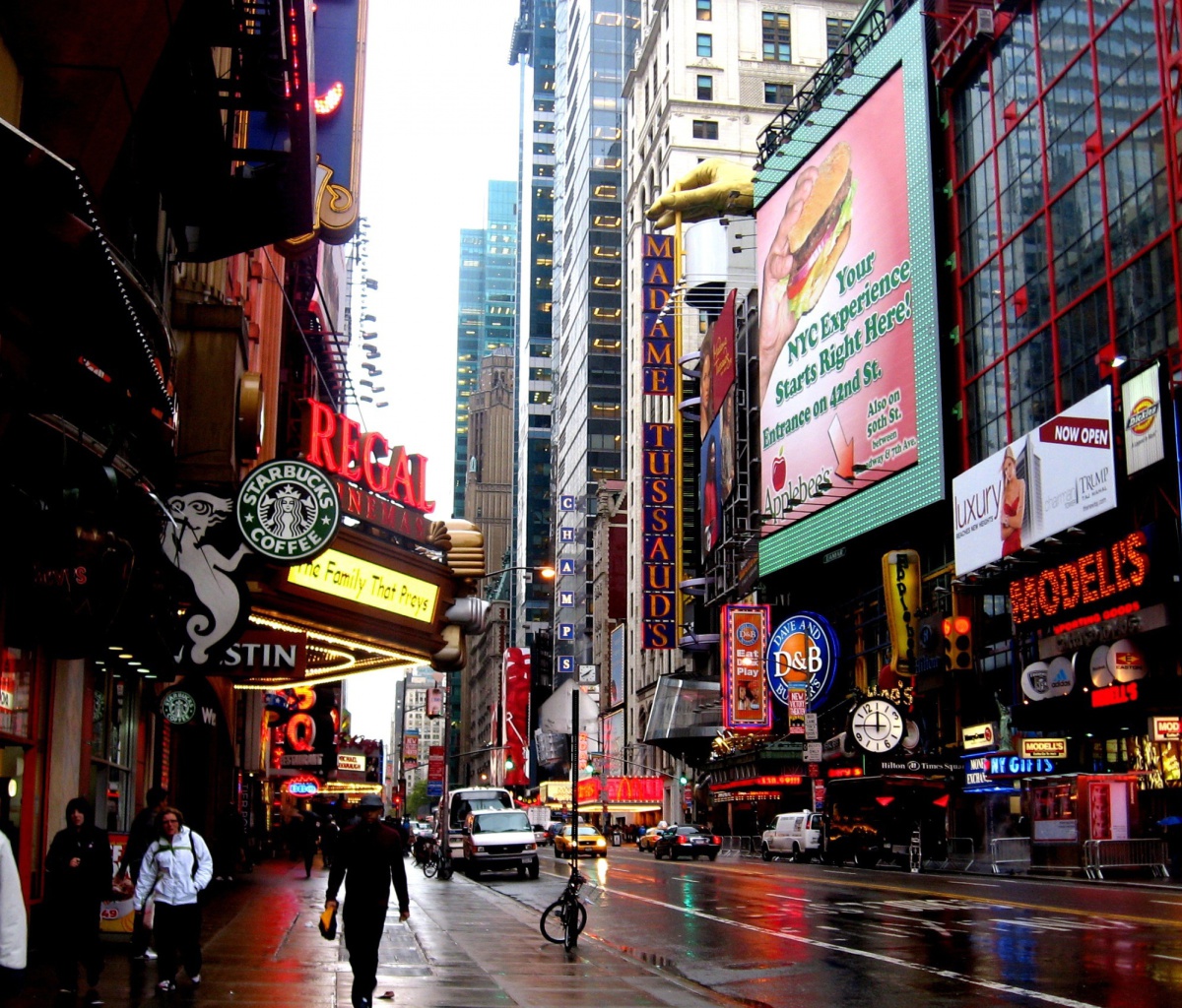 Street in Manhattan Borough, New york screenshot #1 1200x1024