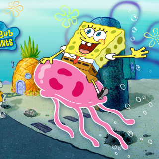 Nickelodeon Spongebob Squarepants - Obrázkek zdarma pro iPad 2