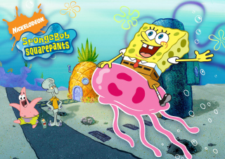 Nickelodeon Spongebob Squarepants - Obrázkek zdarma pro Nokia Asha 200