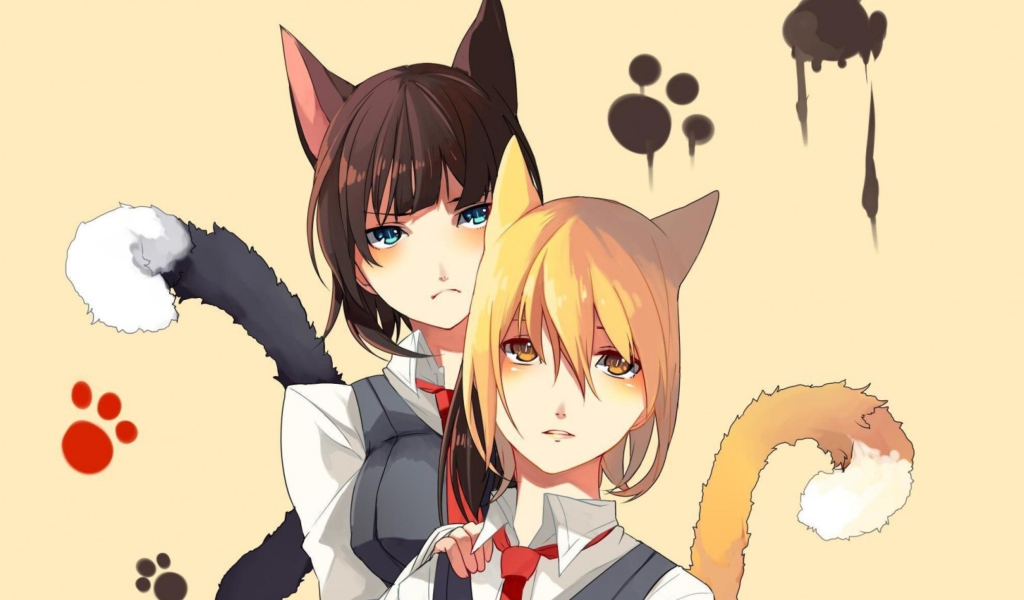 Screenshot №1 pro téma Cat Girls 1024x600