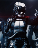 Cyborgs in Helmets wallpaper 128x160