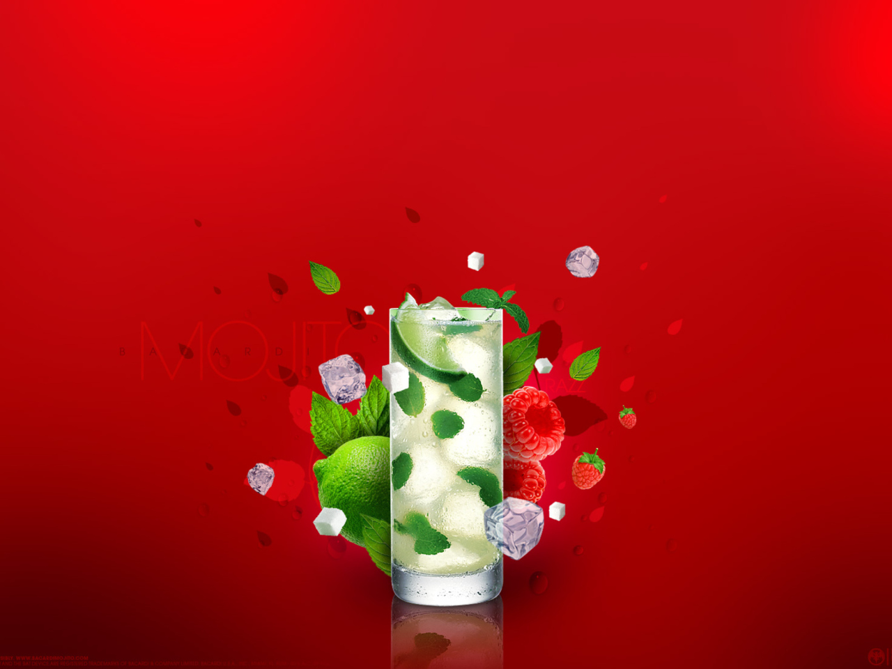 Bacardi Mojito wallpaper 1280x960