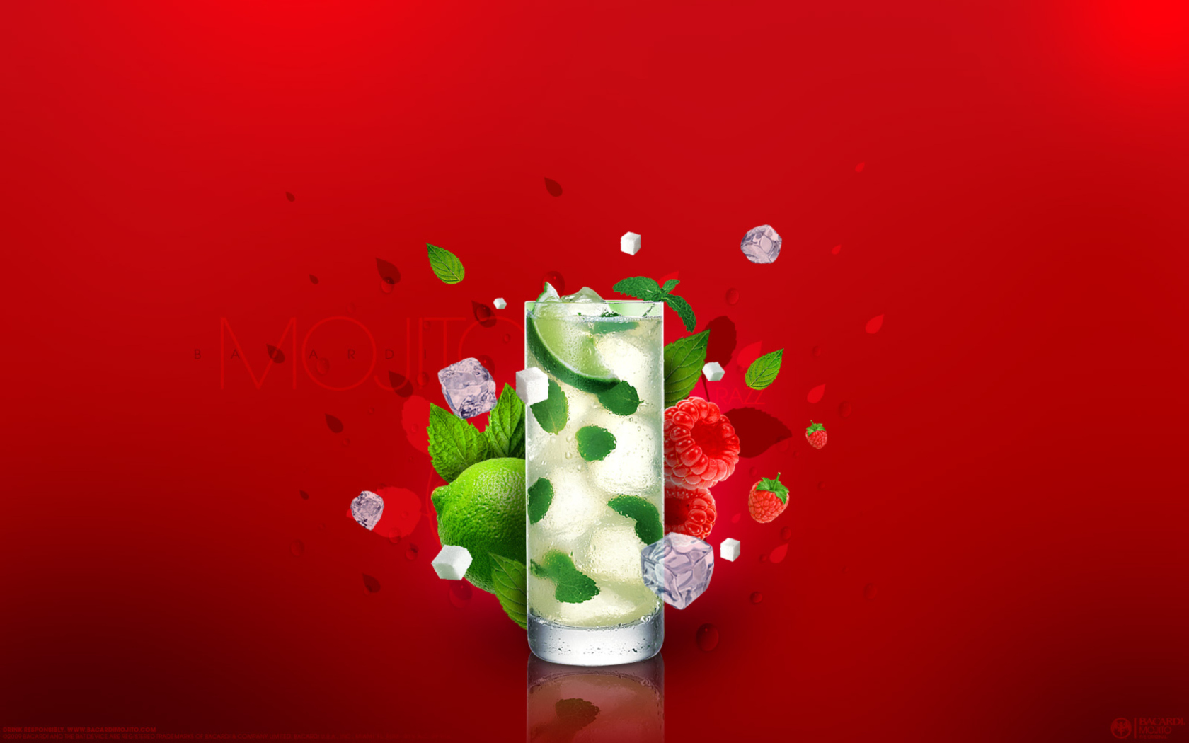 Bacardi Mojito wallpaper 1680x1050