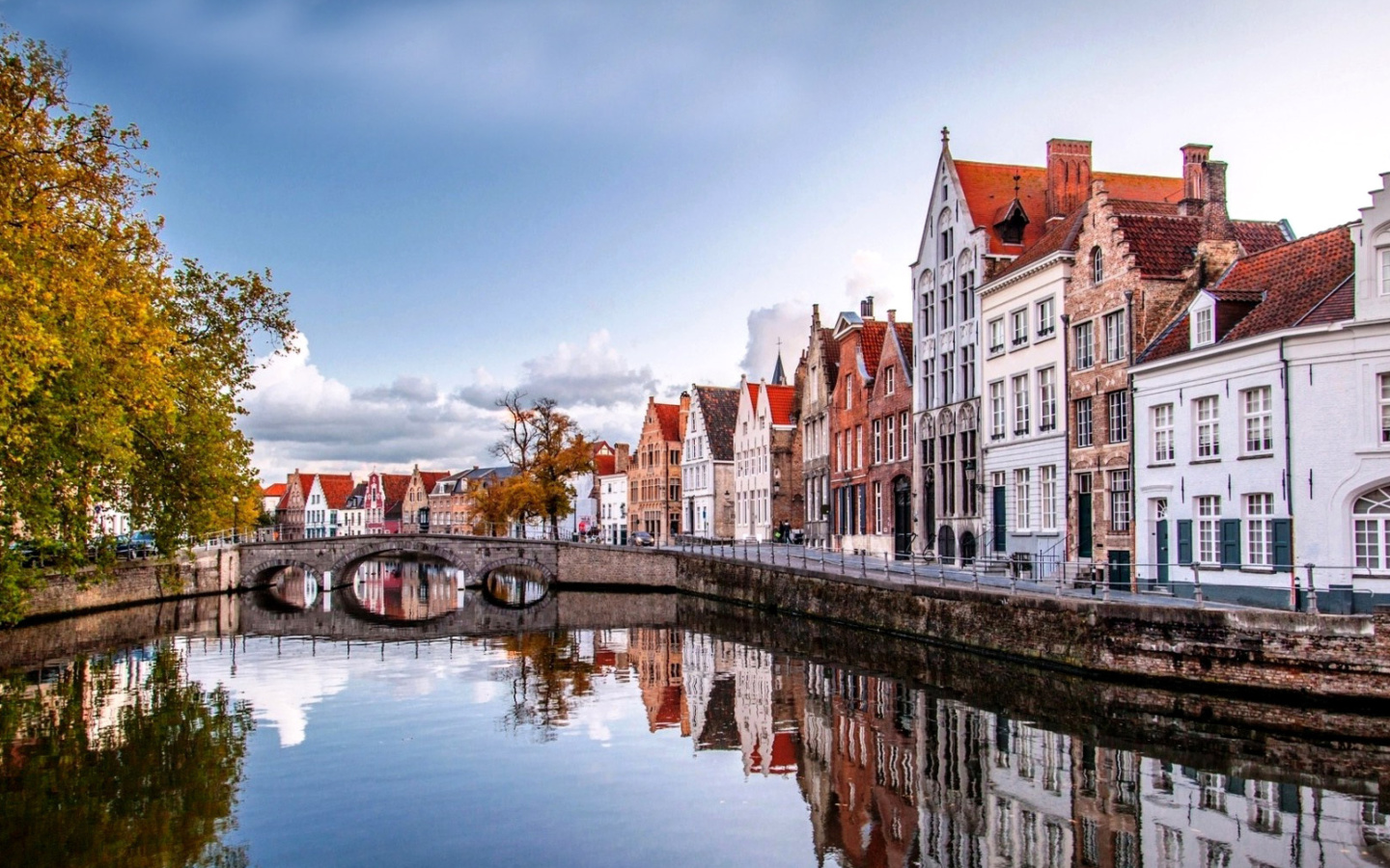 Fondo de pantalla Bruges, Belgium 1440x900