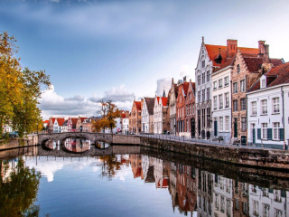 Sfondi Bruges, Belgium 320x240