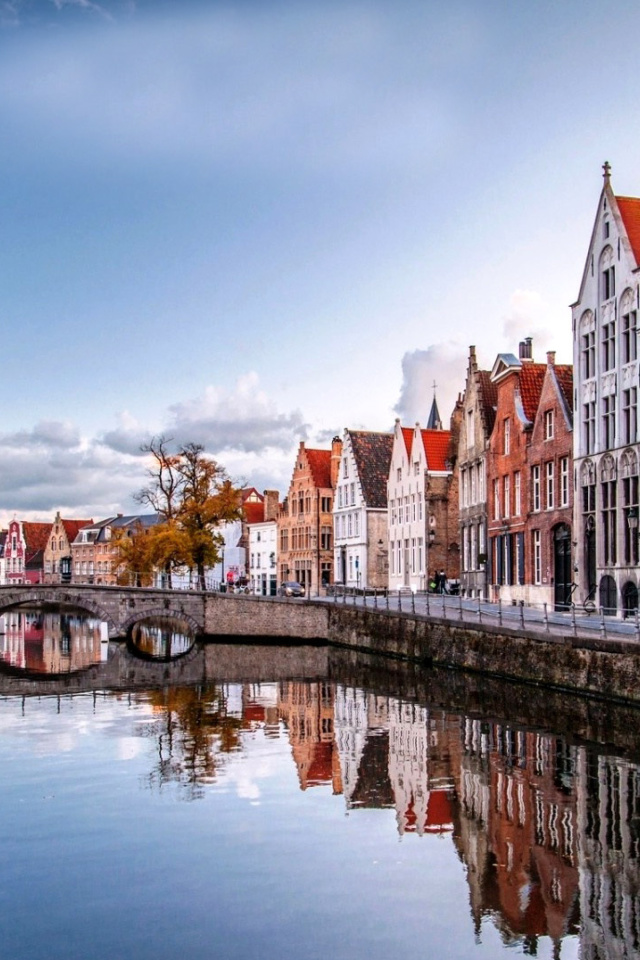 Sfondi Bruges, Belgium 640x960