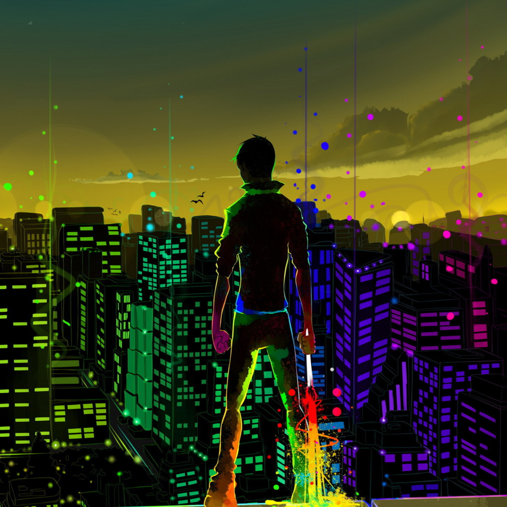 Big City Colorful Illustration screenshot #1 1024x1024