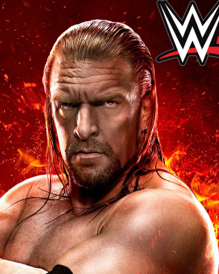 WWE 2K15 Triple H - Obrázkek zdarma pro Nokia Asha 308