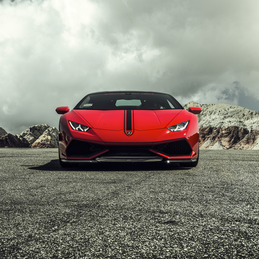 Screenshot №1 pro téma Lamborghini Huracan LP 610 4 Red 1024x1024