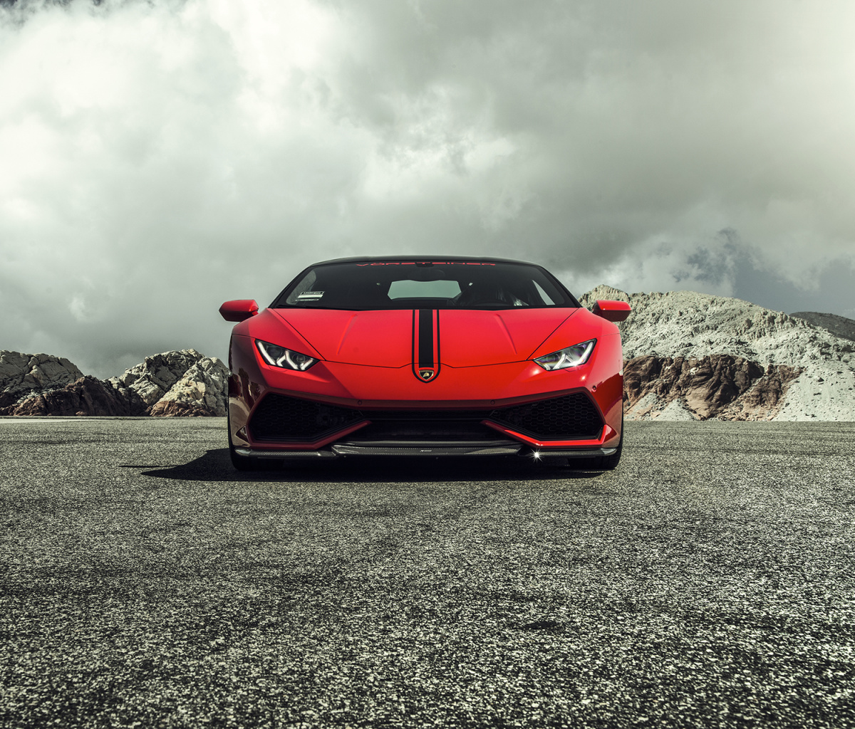 Lamborghini Huracan LP 610 4 Red wallpaper 1200x1024