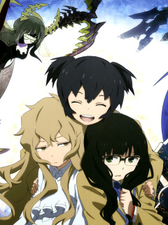 Screenshot №1 pro téma Black Rock Shooter Anime 240x320