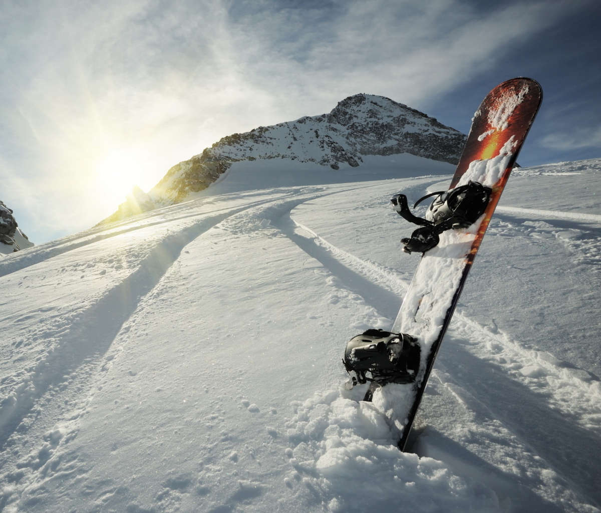 Screenshot №1 pro téma Snowboard Winter Sport 1200x1024