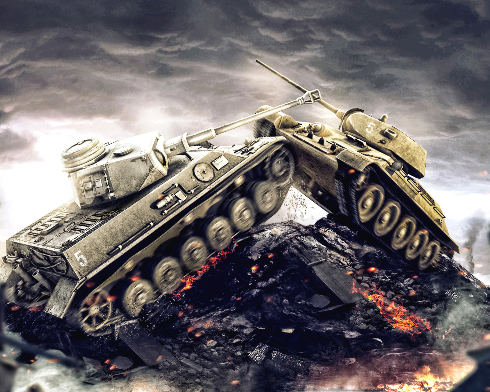 Das World of Tanks - WOT Wallpaper 1600x1280