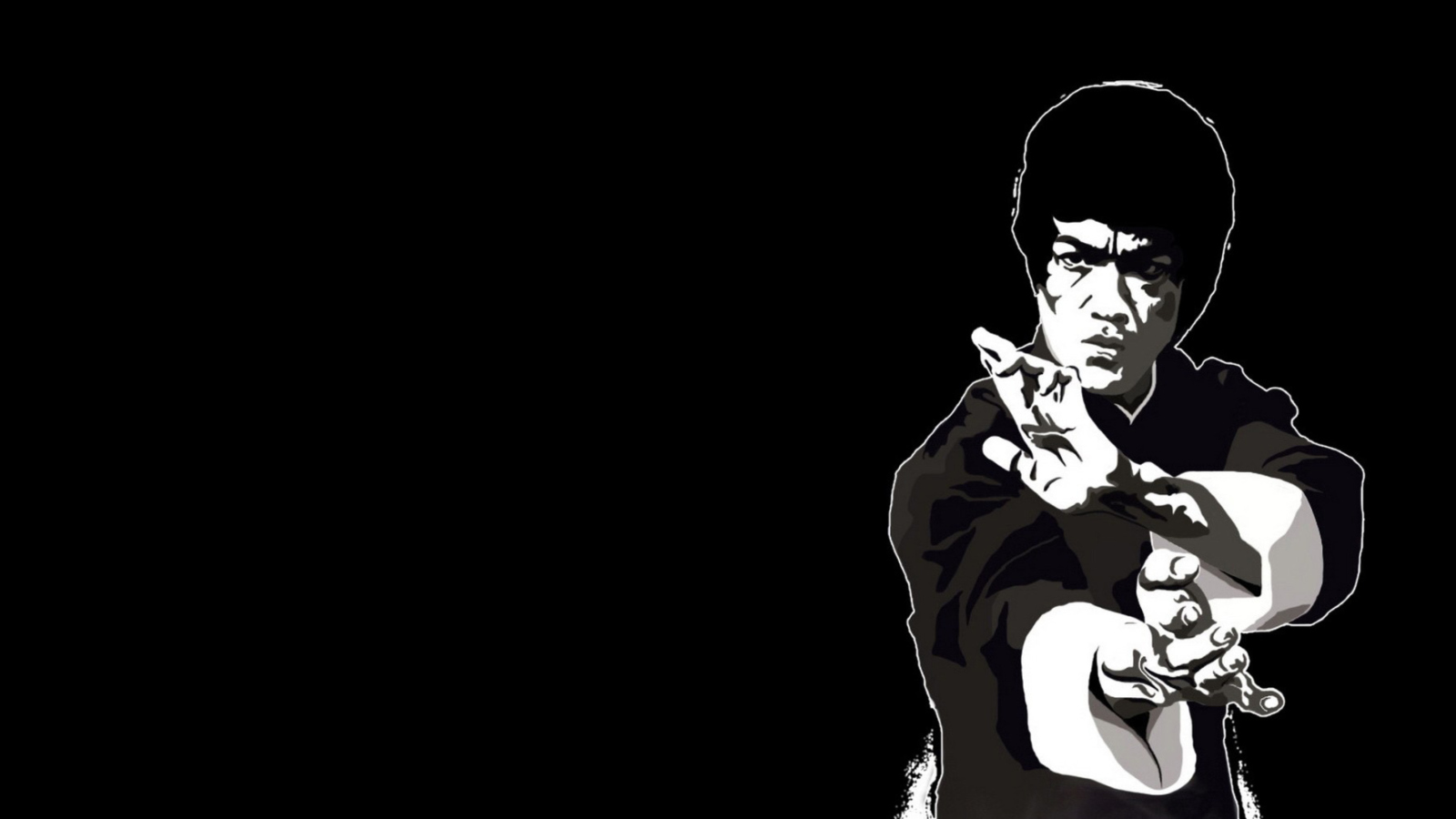 Fondo de pantalla Bruce Lee 1600x900