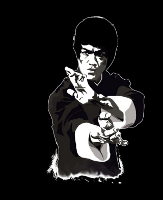 Bruce Lee - Obrázkek zdarma pro Nokia X2