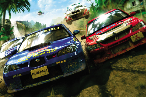 Das Jungle Race Dirt Cars Games Wallpaper 480x320