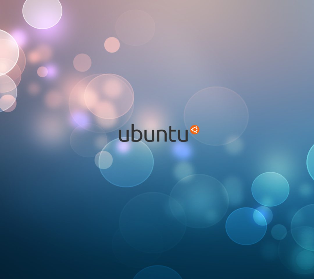 Das Ubuntu Linux Wallpaper 1080x960