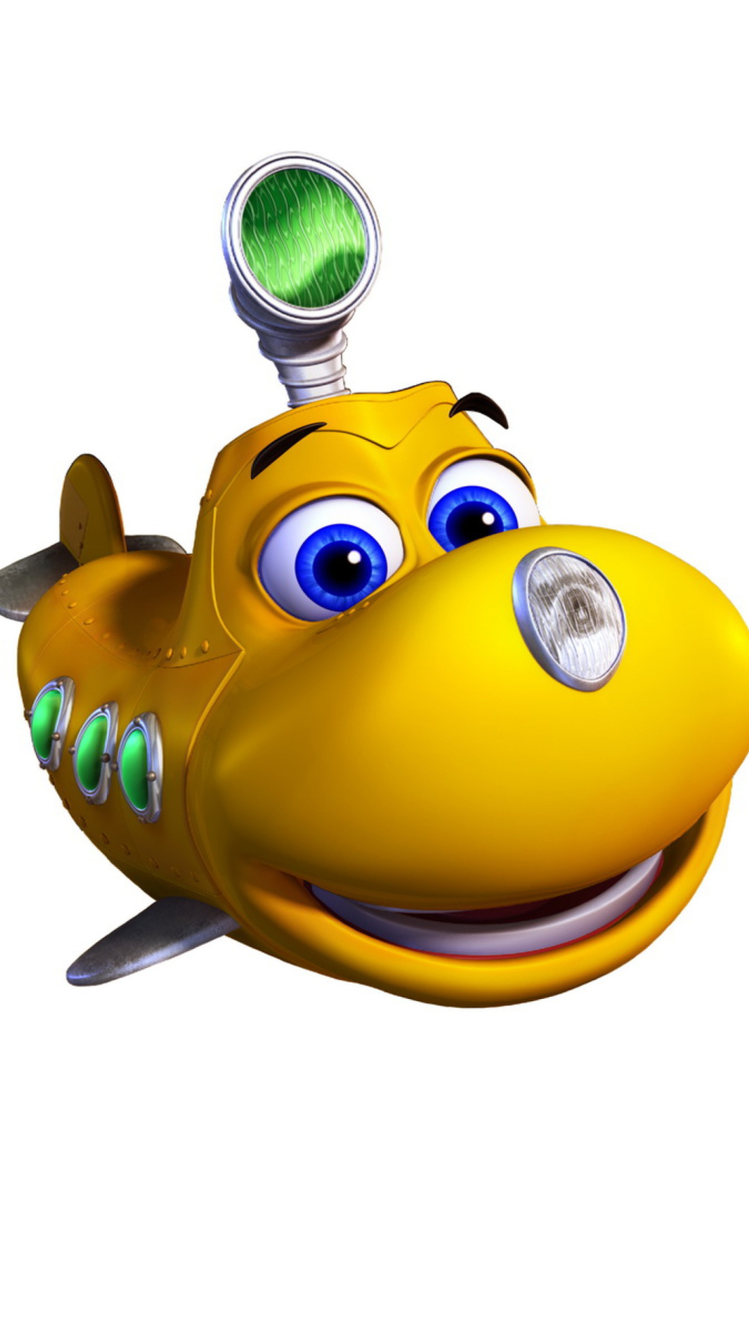 Sfondi Happy Little Yellow Submarine 1080x1920