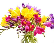 Screenshot №1 pro téma Summer Flowers Bouquet 220x176