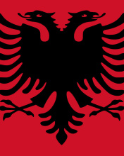 Fondo de pantalla Flag Of Albania 176x220