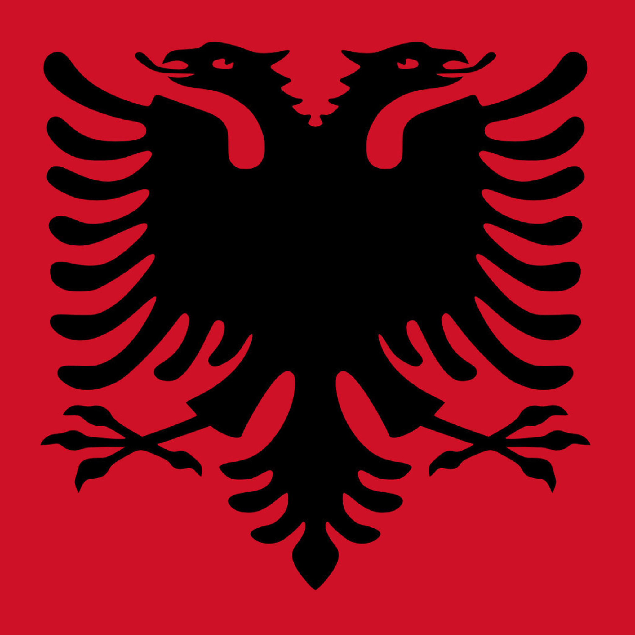 Sfondi Flag Of Albania 2048x2048