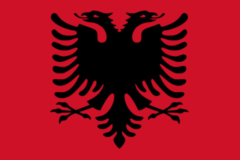 Screenshot №1 pro téma Flag Of Albania 480x320