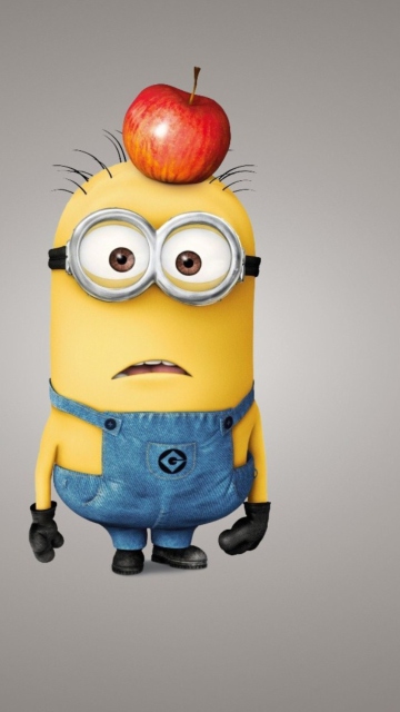 Sfondi Minion With Apple 360x640