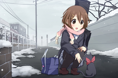 Screenshot №1 pro téma K-On! Manga 480x320