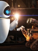 Wall E Meets Eve wallpaper 132x176