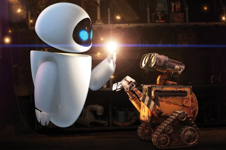 Screenshot №1 pro téma Wall E Meets Eve