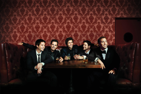 Entourage TV Series from HBO wallpaper 480x320