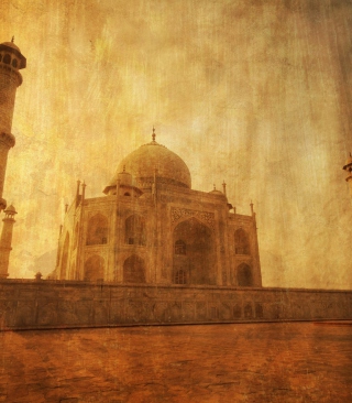 Taj Mahal Photo Background for iPhone 5