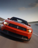 Screenshot №1 pro téma Red Cars Ford Mustang 128x160