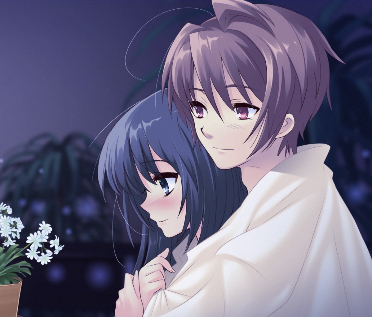 Screenshot №1 pro téma Anime Couple 1200x1024