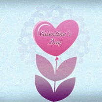 Das Valentines Day Heart Wallpaper 208x208