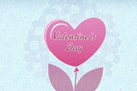 Valentines Day Heart wallpaper 480x320
