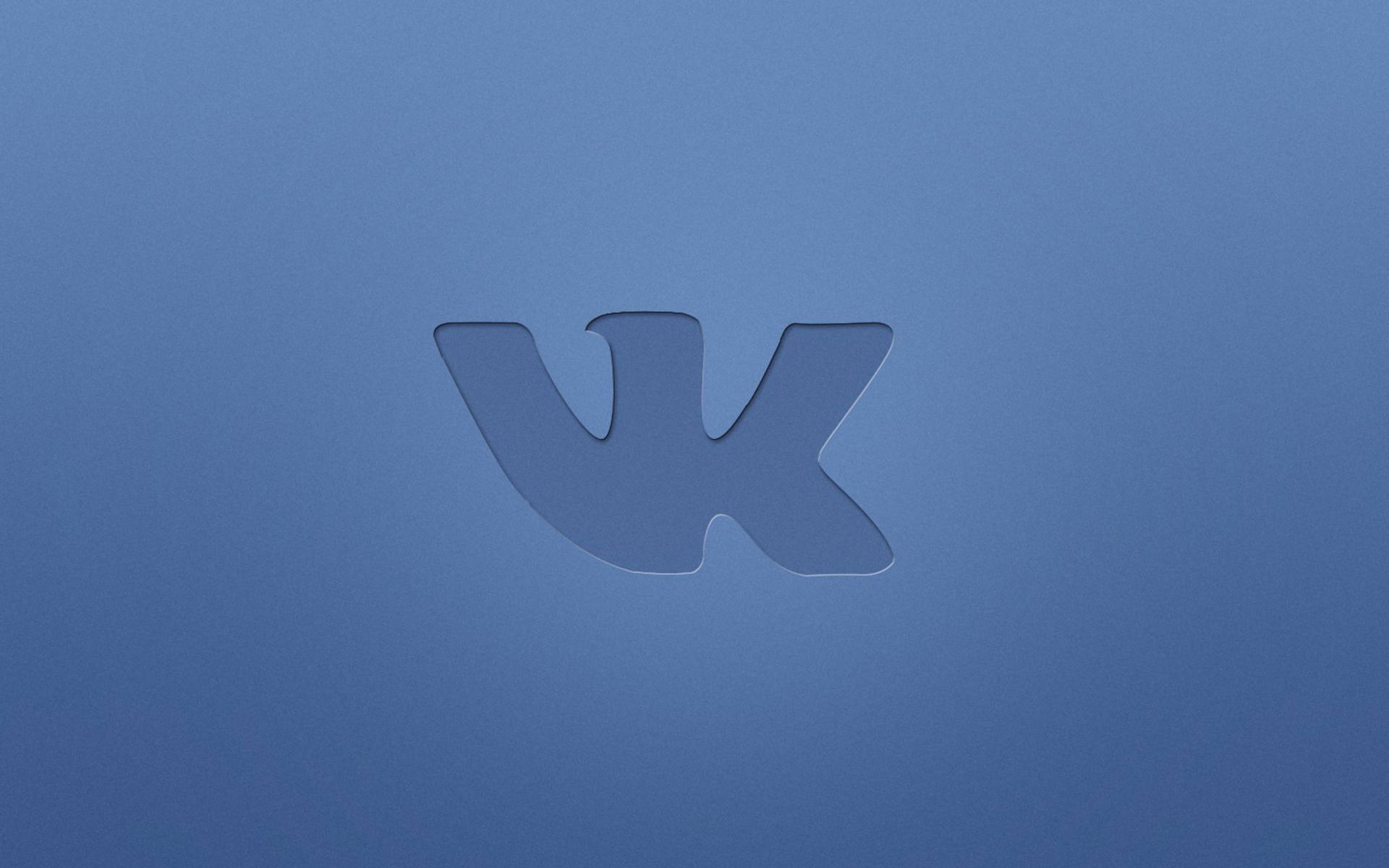 Screenshot №1 pro téma Blue Vkontakte Logo 1920x1200