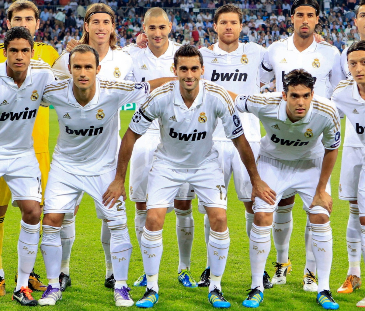 Sfondi Real Madrid Team 1200x1024